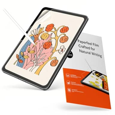 KCT 2 Pack Paperfeel Screen Protector Compatible with iPad Pro 11 inch M5 2025 / M4 2024, Anti-Glare & Matte Film for Drawing/Writing, Compatible with Apple Pencil