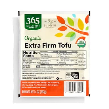 365 by Whole Foods Market, Organic Extra Firm Tofu, 14 oz