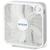 Hurricane Floor Box Fan, 3 Speed Powerful and Quiet Room Cooling, Classic, 20"