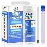 Water Hardness Test Kit - Fast & Accurate Water Quality Testing Kit for Water Softener, Swimming Pool, Fish Tank, & Spa Hardness Test |150 Water Hardness Test Strips for 150 Tests|0-425 ppm & 0-25 gpg