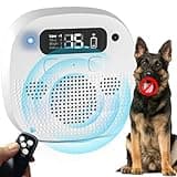 GIANAC Dog Bark Deterrent Devices, Rechargeable Anti Barking Device for Dogs, 33Ft Dog Barking Silencer with Remote, 4 Modes & 5 Frequencies Ultrasonic Bark Box Indoor & Outdoor Use