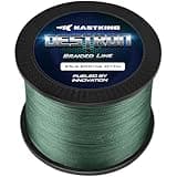 KastKing Destron Braided Fishing Line, Moss Green , 150 yds-6lb-0.11mm