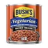 Bush's Best Canned Vegetarian Baked Beans, Source Of Plant Based Protein And Fiber, Low Fat, Gluten Free, 16 oz
