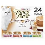 Purina Fancy Feast Gravy Lovers Variety Pack Feast Pate in Wet Cat Food Gravy - (Pack of 1) 4.5 lb. Boxes