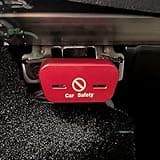 JUTA OBD2 Lock Aluminum Alloy Material OBDII Socket Locking Device Vehicle OBD Port Protection - Red