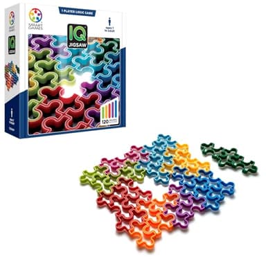 SmartGames IQ Jigsaw 120 Challenges for Ages 7 - Adult