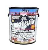 Nationwide Coatings Shingle Sealer Waterproofing Acrylic Clear Roof Sealant & Shingle Protectorant, 1 Gallon, 7501-1