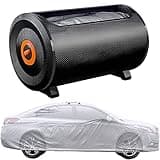 BYOKA Car Cover Fully Automatic Car Cover Portable Sun and Weather Shelter, Intelligent Remote Control Electric Shrinkage Car Window Covers, Full Car Coverage,SUV