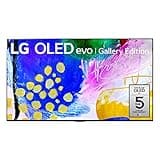 LG 83-Inch Class OLED evo Gallery Edition G2 Series Alexa Built-in 4K Smart TV, 120Hz Refresh Rate, AI-Powered, Dolby Vision IQ and Dolby Atmos, WiSA Ready, Cloud Gaming (OLED83G2PUA, 2022) (Renewed)