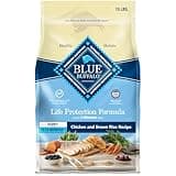 Blue Buffalo Life Protection Formula Puppy Dry Dog Food with DHA and ARA, Made with Natural Ingredients, Chicken & Brown Rice Recipe, 15-lb Bag