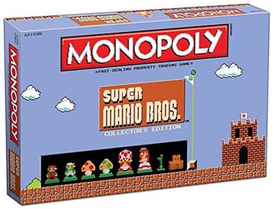 Monopoly: Super Mario Bros Collector's Edition Board Game