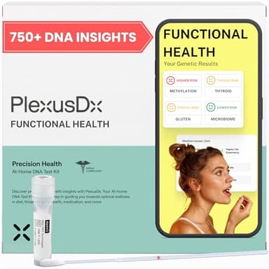 Genetic Methylation Test & Functional Health DNA Test | 750+ DNA Reports Including MTHFR, Cardiovascular, Nutrition, Gut Health, Hormones, Microbiome | Supplement & Diet Recommendations