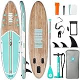 Niphean Inflatable Stand Up Paddle Board with SUP Accessories, Anti-Slip EVA Deck, 10'6'' Inflatable Paddle Boards for Adults & Youth of All Skill Levels