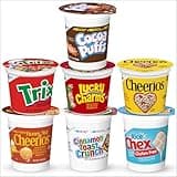 General Mills Cereals Cup Assorted Family Variety Pack (Pack of 60)