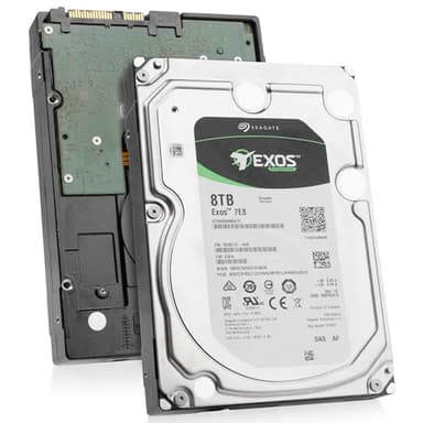 Seagate Exos 7E8 8TB 7200 RPM Nearline SAS 3.5-Inch Enterprise Hard Drive (ST8000NM0075) (Renewed)