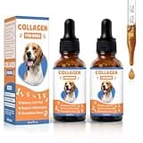 Collagen for Dogs,Liquid Collagen for Dogs,Enhances Joint Support,Flexibility,Cartilage and Mobility,Relieves Itching in Allergic,Suitable for Cats and No Side Effects