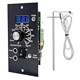 Upgraded Digital Thermostat Controller Kit Replacement for Traeger Wood Pellet Grills, with RTD Temperature Probe Sensor