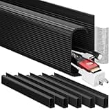 Screen Cleaner Spray (16oz) + Cable Management 96'' J Channel-6 Pack Cord Cover Cable Raceway