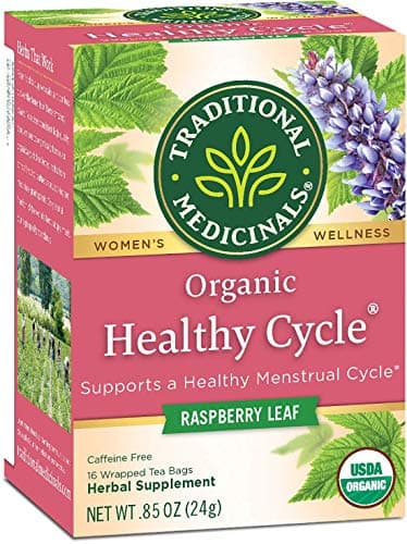 Traditional Medicinals Healthy Cycle, 16 Wrapped Tea Bags, 0.85 oz