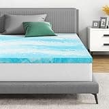 Airdown Mattress Topper, 2 Inch Gel Infused Memory Foam Mattress Topper, Twin