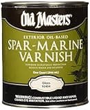 OLD MASTERS 92404 Spar Marine Varnish, Gloss, 4 Count