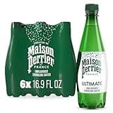 Maison Perrier Ultimate Sparkling Water, 16.9 Fl Oz Plastic Water Bottles, 6 Count 16.901 fl oz