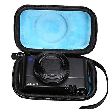 Aproca Case Compatible with Sony RX100 VII / RX100 VA / RX100 VI / RX100 V / RX100 IV / RX100 III Premium Compact Camera, Portable Storage Bag for Accessories (Case Only)