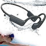 MONODEAL Swimming Headphones-IP68 Waterproof Headphones for Swimming,Open Ear Bluetooth 5.4 Waterproof Earbuds with 32GB Memory Card,Sports Headphones for Swimming,Running