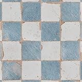 Merola Tile Artisan Damero Azul 13" x 13" Ceramic Floor and Wall Tile