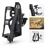 KEMIMOTO ATV Cup Holder, Upgraded Motorcycle Drink Holder Handlebar, Water Bottle Holder Mount with 0.6”-1.56” Metal Clamp for Scooter Bike Boat Stroller Wheelchair Golf Push Cart Tractor (1)