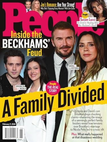People Magazine February 9th 2026 The Beckham's Fued