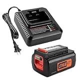 Energup 40V 3.5A LBX2040 Replacement Black and Decker 40V Max Lithium Battery LBXR36 LBXR2036 LST540 LBX1540 LST136W with LCS40 LCS36 Fast Charger for Black Decker 40Volt Battery Charger