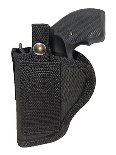 Barsony Gun Concealment OWB Belt Loop Holster for S&W 38 Airlight, Airweight Right