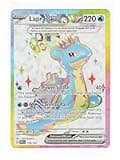 Pokemon - Lapras ex 158/142 - Stellar Crown - Full Art Foil Ultra Rare Card