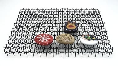 INFISELECT 12Pack Art Drying Rack with Metal Stand Perfect for Preschool Classroom DIY Crafts Rock Painting and Easter Egg Decorating
