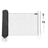 RentACoop Non-Electric Black Boundary Fence 48" x100' - Suitable for Chickens or Other Animals