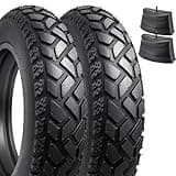2 PCS 20" Heavy Duty Fat E-Bike Tires 20 x 3.0 and 20" Bike Tubes 20x2.5/3.0 AV32mm Schrader Valve Compatible with 20x3.0 74-406 E-Bike All-Terrain Directional Tread Bicycle Tires and Tubes (Y-1329)