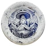 DOOMSDAY DISCS Rot Disc Golf Putter | Rounded Rim with Bead | Premium Quality Plastic for Throwing and Putting (White)