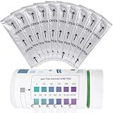 Ainkter Water Hardness Test Kits - Hard Water Test Kits for Drinking Water Well Hot Tub Spa Swimming Pool Dishwasher Water Softener - Quick & Accurate Water Hardness Test Strips for Calcium, Magnesium