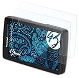 Bruni Screen Protector compatible with BMW Navigator VI Protector Film, crystal clear Protective Film (2X)