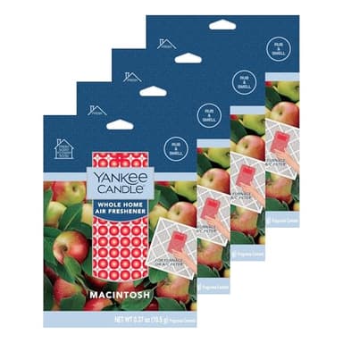 Yankee Candle Macintosh Whole Home Air Freshener (Pack of 4)