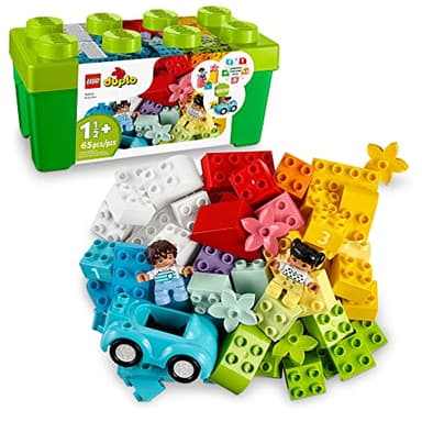 LEGO DUPLO Classic Brick Box Building Blocks - Learning & Educational Toys for Toddlers, Preschool, Ages 1.5+ Years - Develop Fine Motor Skills - Gift for Birthdays - 10913