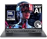 Acer Swift Go 16" Touch AI Ready 16:10 2024 Laptop, Intel EVO Core Ultra 9-185H(Beats i9-12900HK), Intel ARC Graphics, Thunderbolt 4, QHD Webcam, Wi-Fi 7, win11, w/HDMI (32GB RAM | 1TB SSD)