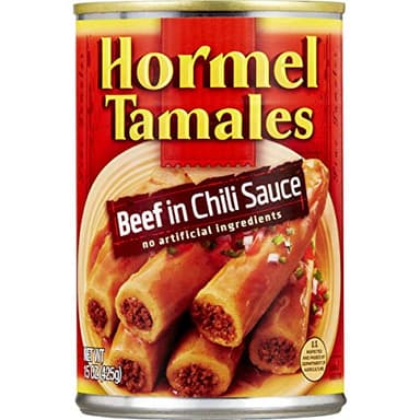 Hormel Tamales, Beef In Chili Sauce, 15 Ounce