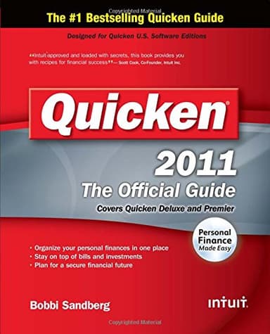 Quicken 2011 Official Guide
