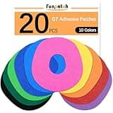 funpatch G7 Adhesive Patches Waterproof G7 & Stelo Overpatches Premium Stelo Overlay Patches Flexible CGM Tape Pre-Cut Back Paper Long Stay for 10 Days Hypoallergenic & Latex-Free, Multi-Colored