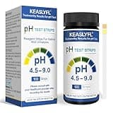 pH Test Strips for Urine & Saliva – 100 Strips for Fast, Accurate pH Testing at Home, Get Clear Acid-Alkaline Balance Results in Seconds, Tracking Your Body's pH, 4.5-9.0 Range