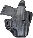 Sig P365 OWB Leather Holster - P365 Pancake Holster - for Sig P365 P365X XL P365 Sas P365 Macro, S&W CSX M&P Bodyguard 380, Ruger LCP Ruger LC9s Pistols - Leather Sig P365 Holster -Thumb Break Holster