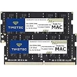 Timetec 32GB KIT(2x16GB) Compatible for Apple DDR4 2666MHz / 2667MHz for Mid 2020 iMac (20,1/20,2) / Mid 2019 iMac (19,1) 27-inch w/Retina 5K, Late 2018 Mac Mini (8,1) PC4-21333 /PC4-21300 MAC RAM