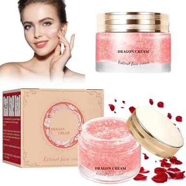 Dragons Blood Easy Cream, Retinol & Plant Extract Dragon Blood Cream, Moisturizer Nourishing Rejuvenating Cream (2pcs)